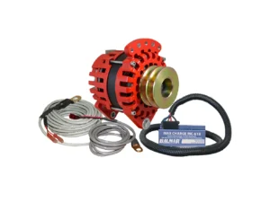 Balmar Alternator 3.15" Dual Foot Saddle Dual V Pulley Regulator & Temp Sensor - 170A Kit - 12V