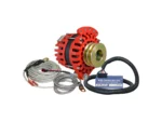 Balmar Alternator 1-2" Single Foot Dual V Pulley Regulator & Temp Sensor - 170A Kit - 12V