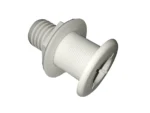 Johnson Pump Thru-Hull - 1-1/2" - White