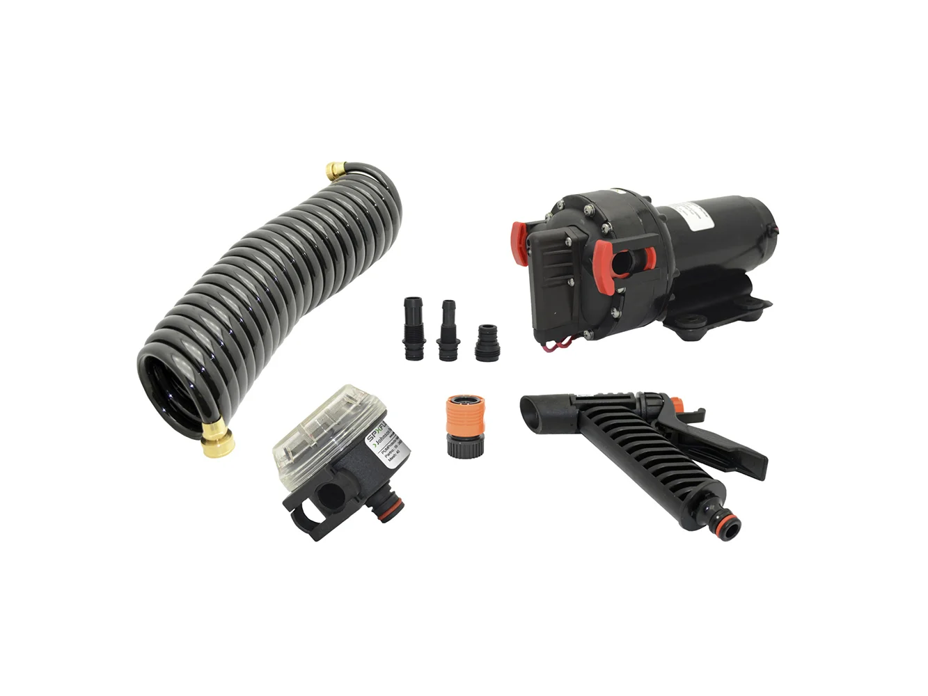 Johnson Pump Aqua Jet Washdown 4.0 GPM Pump Kit - 12V