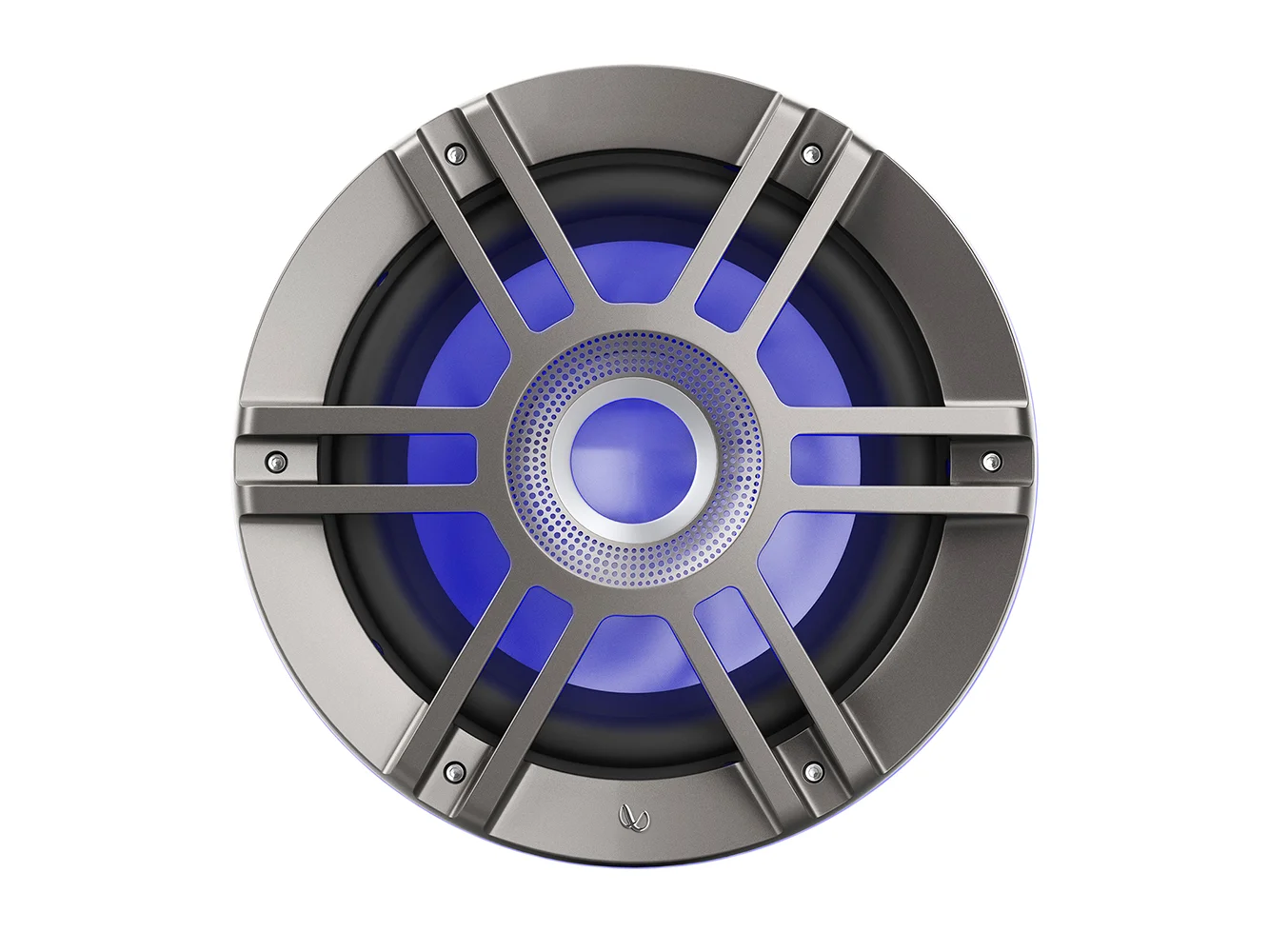 Infinity 10" Marine RGB Kappa Series Speakers - Titanium/Gunmetal