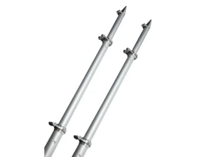 TACO 18' Deluxe Outrigger Poles w/Rollers - Silver/Silver