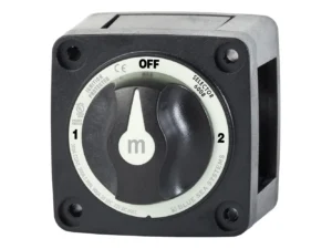 Blue Sea 6008200 m-Series Selector 3 Position Battery Switch - Black