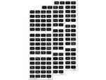 Blue Sea 7870 Black 180 Label Set - Emergency Vehicles