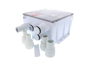 Rule Shower Drain Box w/1100 GPH Pump - 12V