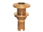 GROCO Bronze Hose Barb Thru-Hull Fitting - 1"