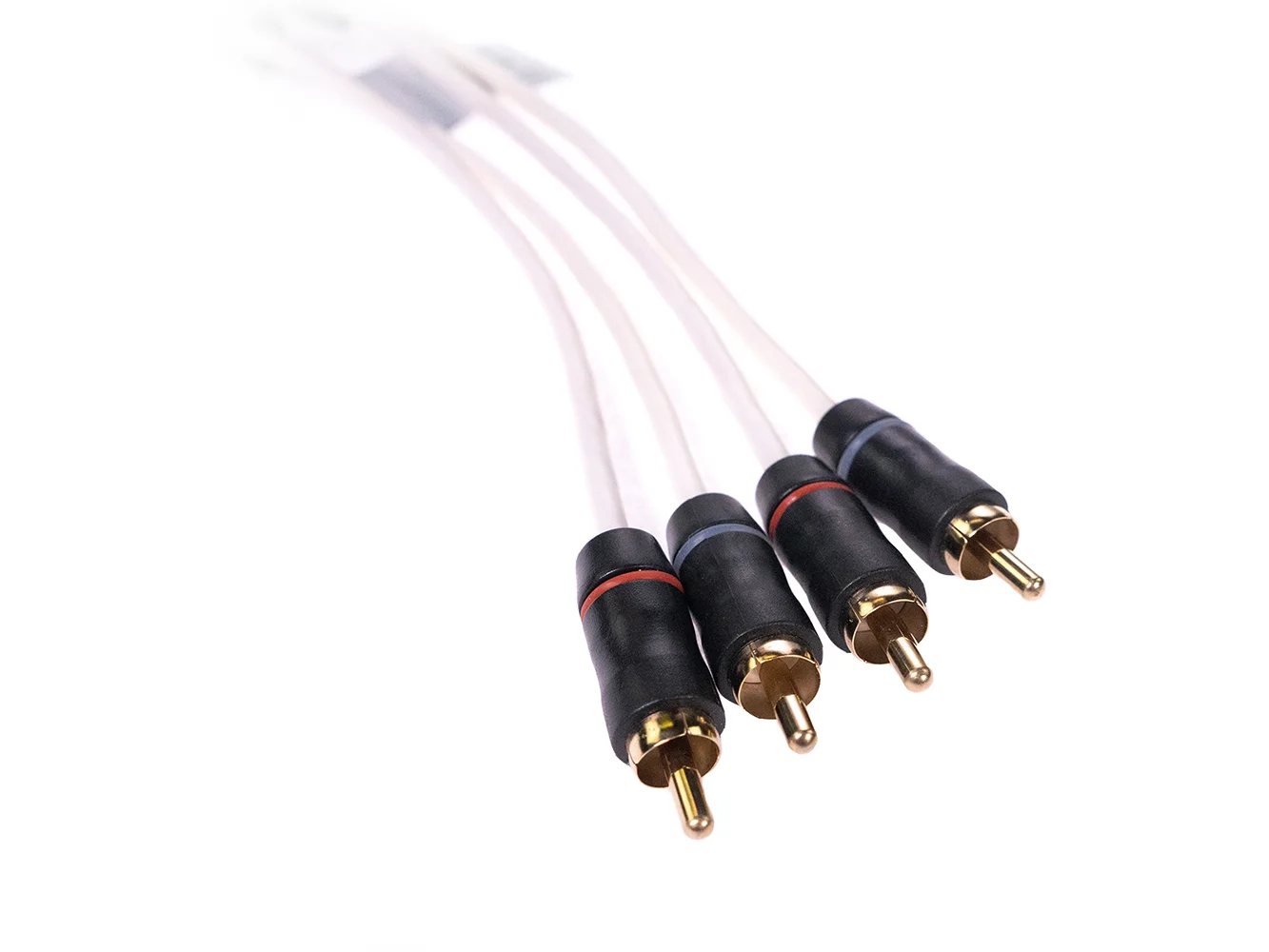 Fusion Performance RCA Cable - 4 Channel - 12'