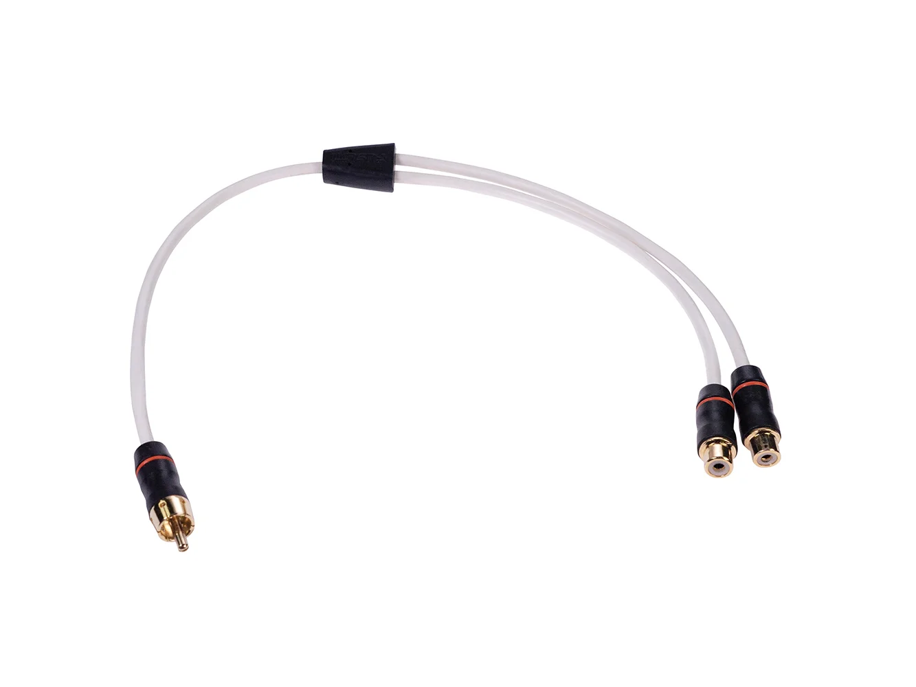 Fusion Performance RCA Cable Splitter - 1 Male to 2 Female - .9'