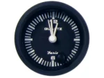 Faria Euro Black 2" Clock - Quartz (Analog)