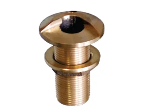 GROCO 1-1/2" Bronze High Speed Thru-Hull Fitting w/Nut