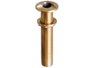 GROCO 1-1/2" Bronze Extra Long High Speed Thru-Hull Fitting w/Nut