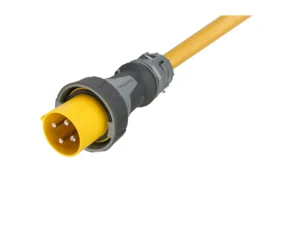 Marinco 100 Amp 125/250V 3-Pole, 4-Wire Shore Power Cordset - Neutral Wire - One-Ended Male Only - Blunt Cut - 75'