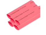 Ancor Heat Shrink Tubing 1/2" x 6" - Red - 5 Pieces