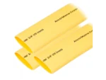 Ancor Heat Shrink Tubing 3/4" x 3" - Yellow - 3 Pieces