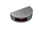 Lopolight Series 101-002 - Port Side Light - 1NM - Vertical Mount - Red - Silver Housing