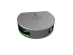 Lopolight Series 101-004 Starboard & Port Side Light - 1NM - Vertical Mount - Green/Red - Silver Housing