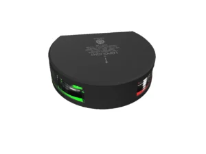 Lopolight Series 101-004 Starboard & Port Side Light - 1NM - Vertical Mount - Green/Red - Black Housing