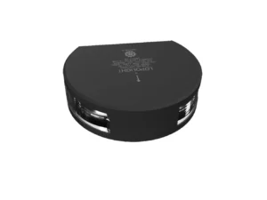 Lopolight Series 201-010 - Masthead Light - 2NM - Vertical Mount - White - Black Housing