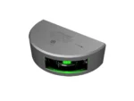 Lopolight Series 301-001 - Starboard Sidelight - 2NM - Vertical Mount - Green - Silver Housing