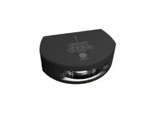 Lopolight Series 301-006 - Stern Light - 2NM - Vertical Mount - White - Black Housing