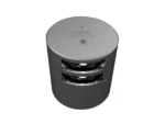 Lopolight Series 301-106 - Double Stacked Stern Light - 3NM - Horizontal Mount - White - Silver Housing