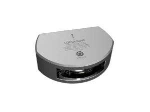 Lopolight Series 301-106 - Stern Light - 3NM - Vertical Mount - White - Silver Housing