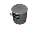 Lopolight Series 301-108 - Double Stacked Navigation Light - 3NM - Horizontal Mount - Green - Silver Housing