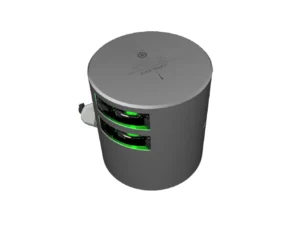 Lopolight Series 301-108 - Double Stacked Navigation Light - 3NM - Horizontal Mount - Green - Silver Housing