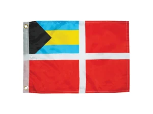 Taylor Made Bahamas Courtesy Flag 12" x 18"