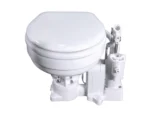 Raritan PH PowerFlush Electric/Manual Toilet - Marine Size - 12v - White