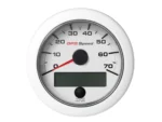 Veratron 3-3/8" (85mm) OceanLink® GPS Speedometer (0-70 KN/MPH/KMH) - White Dial & Bezel
