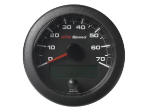 Veratron 3-3/8" (85mm) OceanLink® GPS Speedometer - Black Dial & Bezel (0-70 K/MPH/KMH)