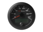 Veratron 3-3/8" (85mm) OceanLink® GPS Speedometer - Black Dial & Bezel (0-35 K/MPH/KMH)