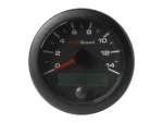 Veratron 3-3/8" (85mm) OceanLink&reg; GPS Speedometer - Black Dial & Bezel (0-14 K/MPH/KMH)