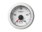 Veratron 52MM (2-1/16") OceanLink Battery Voltage Gauge - 8 to 16V - White Dial & Bezel