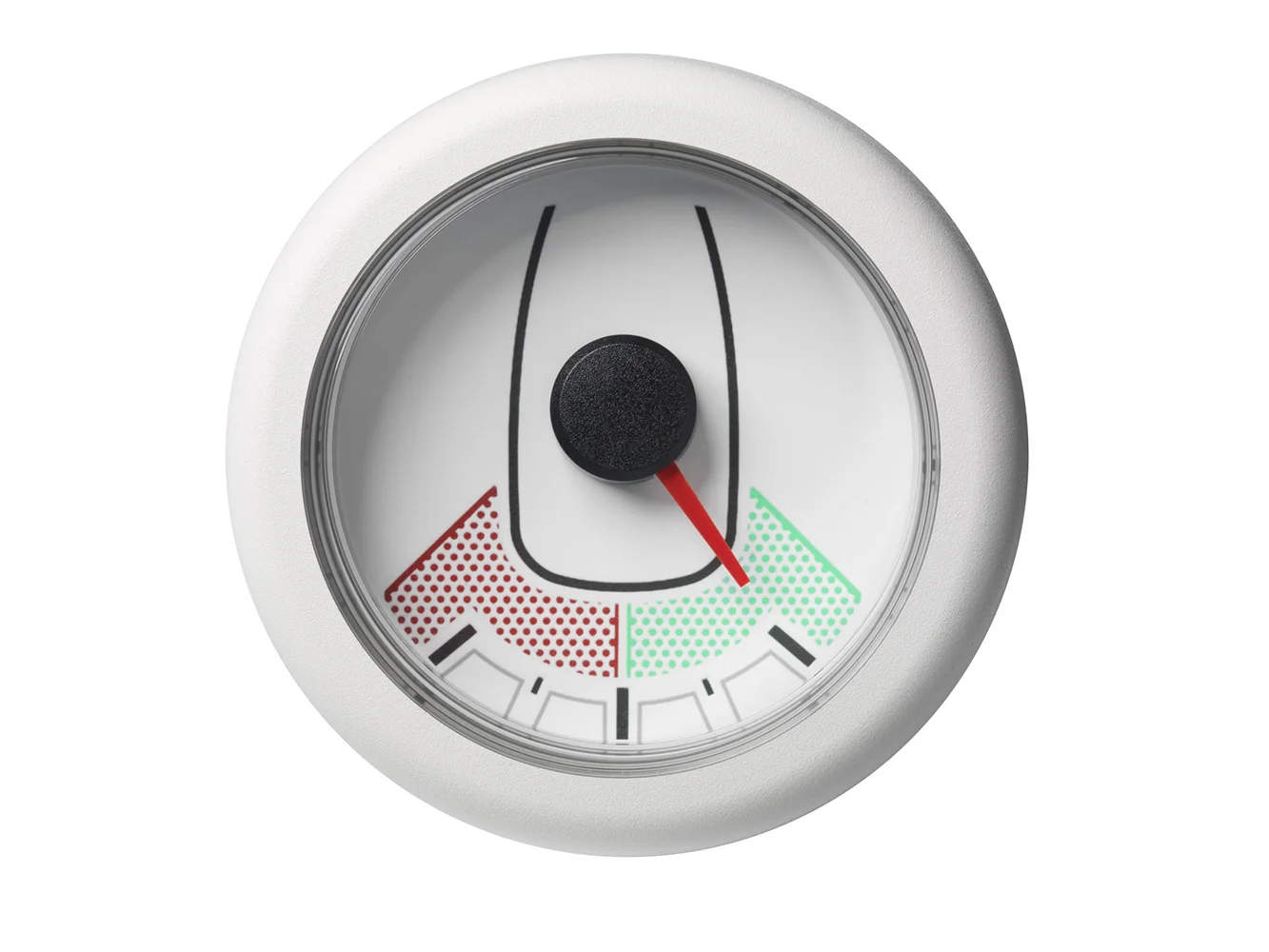 Veratron 52MM (2-1/16") OceanLink Rudder Angle Gauge - Left/Right - White Dial & Bezel