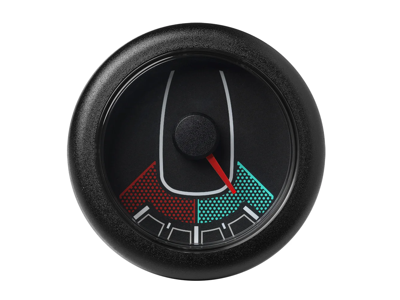 Veratron 52MM (2-1/16") OceanLink Rudder Angle Gauge - Left/Right - Black Dial & Bezel