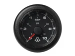 Veratron 52MM (2-1/16") OceanLink Engine Oil Pressure Gauge -10 Bar/150 PSI - Black Dial & Bezel