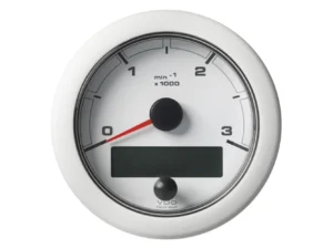 Veratron 3-3/8" (85MM) OceanLink® NMEA 2000® Tachometer - 3000 RPM - White Dial & Bezel