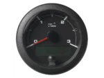 Veratron 3-3/8" (85mm) OceanLink Tachometer 3000 RPM - Black Dial & Bezel