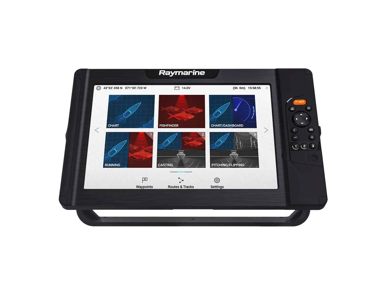 Raymarine Element™ 12 HV Chartplotter & Fishfinder Combo - No Transducer