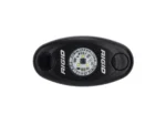RIGID Industries A-Series Black High Power LED Light Single - Red