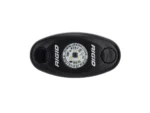 RIGID Industries A-Series Black High Power LED Light Single - Amber