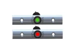 TACO Rub Rail Mounted LED Navigation Light Set - 4" w/Deutsch Plug Port & Starboard