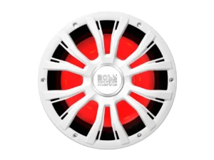 Boss Audio 10" MRG10W Subwoofer w/RGB Lighting - White - 800W