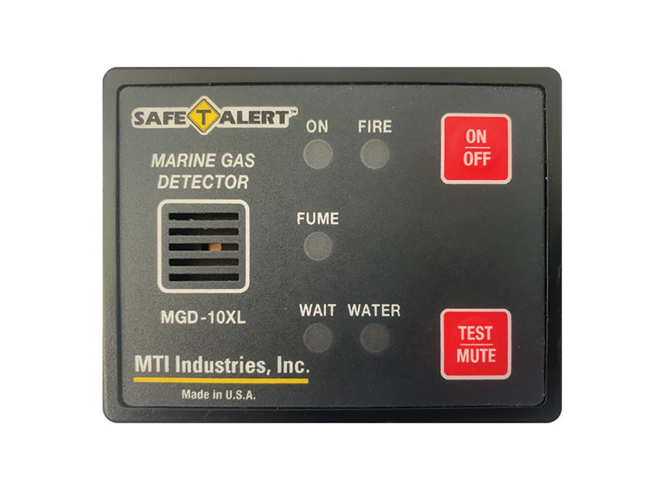 Safe-T-Alert Gas Vapor Alarm Fume, Fire, Bilge Water - Black Surface Mount