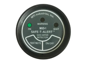 Safe-T-Alert Gas Vapor Alarm UL 2" Instrument Case - Black