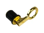 Sea-Dog Brass Snap Handle Drain Plug - 1"