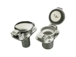 Sea-Dog Stainless Steel Flip Top Deck Fill - Gas - 2" Hose
