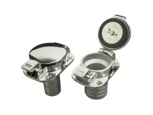 Sea-Dog Stainless Steel Flip Top Deck Fill - Gas - 1-1/2" Hose